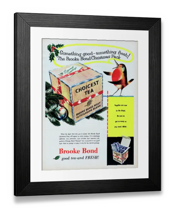 Framed Print : Brooke Bond Tea Framed Print : Brooke Bond Tea