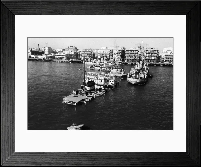 Framed Print : Port Said Blockade Framed Print : Port Said Blockade