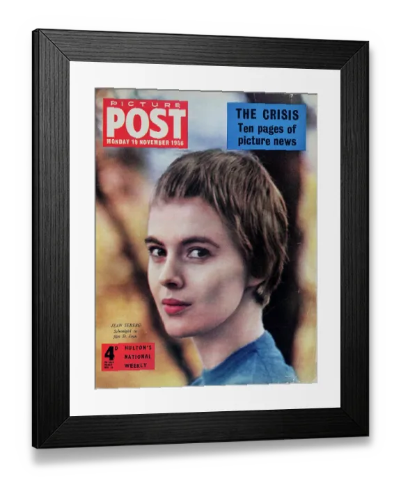 Framed Print : Jean Seberg Framed Print : Jean Seberg