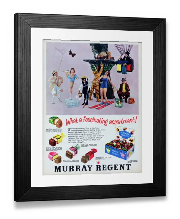 Framed Print : Murray Regent Assortment Chocolates Framed Print : Murray Regent Assortment Chocolates