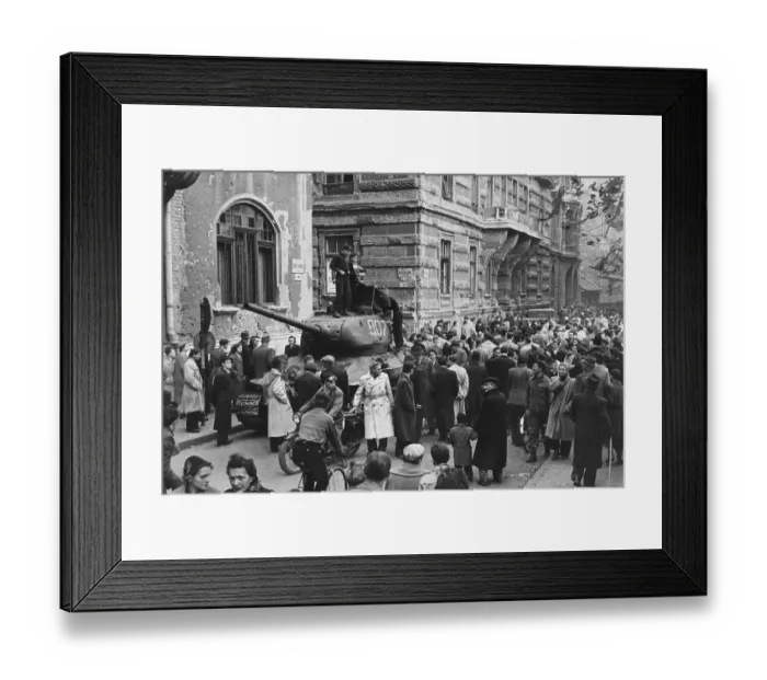 Framed Print : Captured Tank Framed Print : Captured Tank