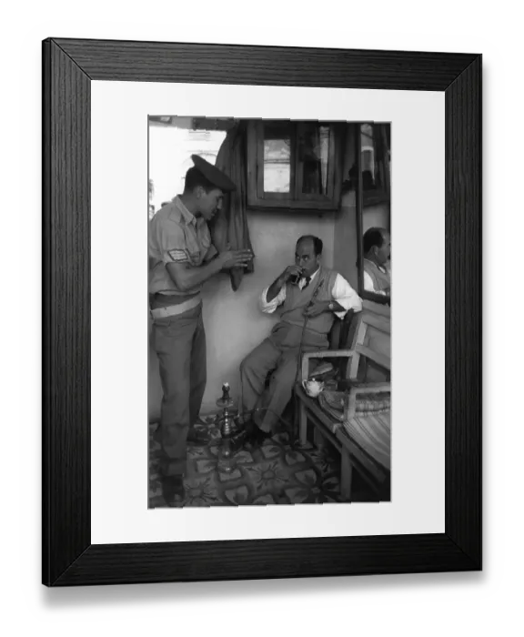 Framed Print : Soldier Talks Framed Print : Soldier Talks