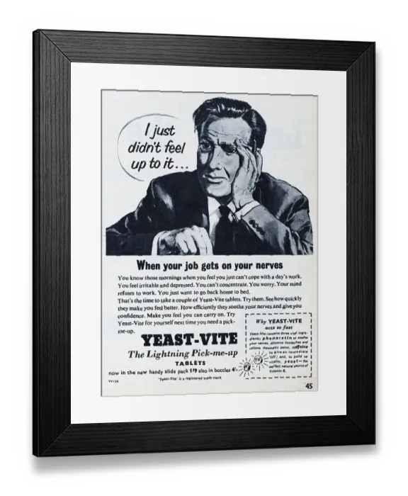 Framed Print : Yeast-Vite Framed Print : Yeast-Vite
