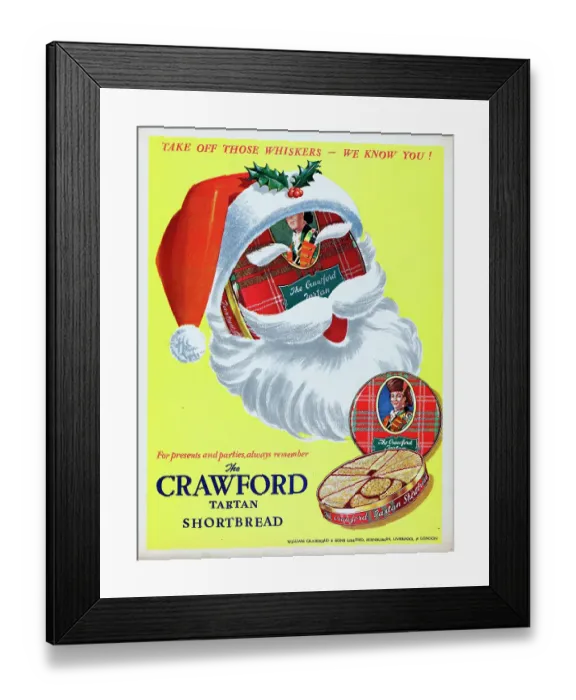 Framed Print : Crawford Tartan Shortbread Framed Print : Crawford Tartan Shortbread