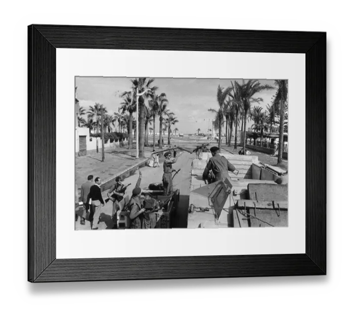 Framed Print : Army In Canal Zone Framed Print : Army In Canal Zone