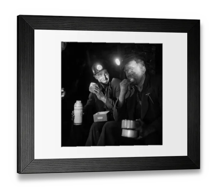 Framed Print : Welsh Miners Framed Print : Welsh Miners