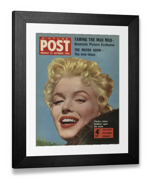 Framed Print : Marilyn Monroe