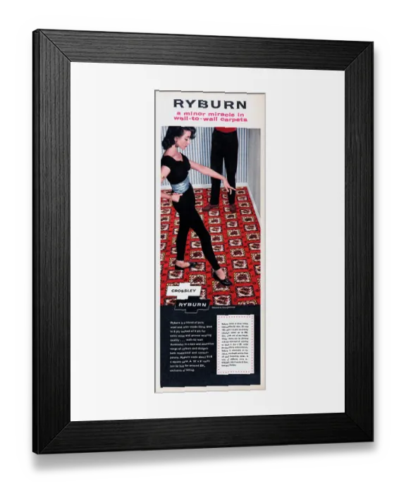 Framed Print : Ryburn Carpets Framed Print : Ryburn Carpets