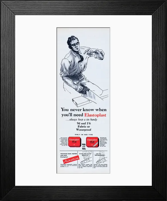 Framed Print : Elastoplast Framed Print : Elastoplast