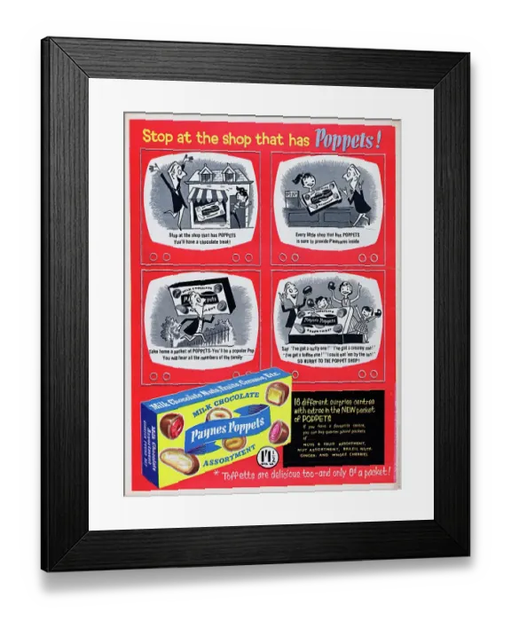Framed Print : Paynes Poppets Framed Print : Paynes Poppets