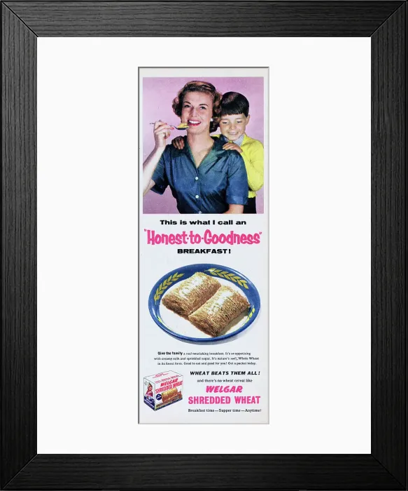 Framed Print : Shredded Wheat Framed Print : Shredded Wheat