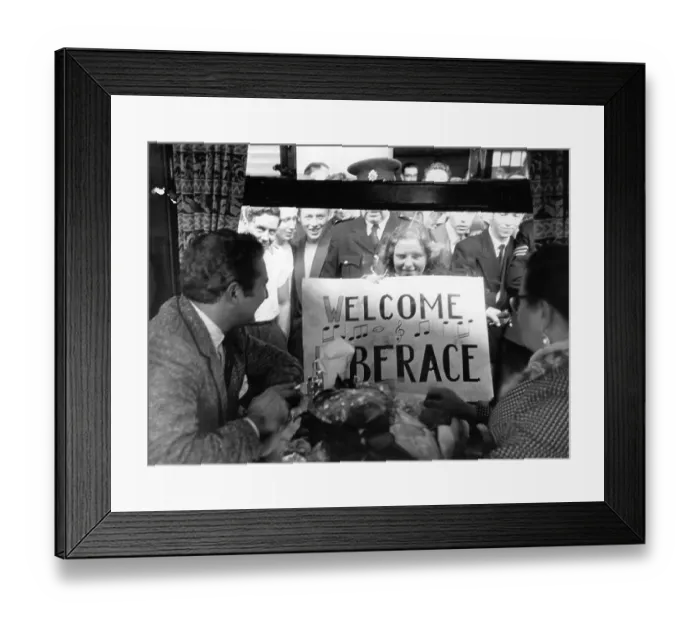 Framed Print : Liberace Fans Framed Print : Liberace Fans