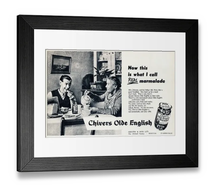 Framed Print : Chivers Olde English Marmalade Framed Print : Chivers Olde English Marmalade