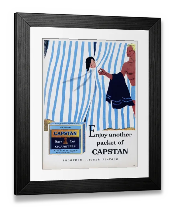 Framed Print : Capstan Navy Cut Cigarettes Framed Print : Capstan Navy Cut Cigarettes