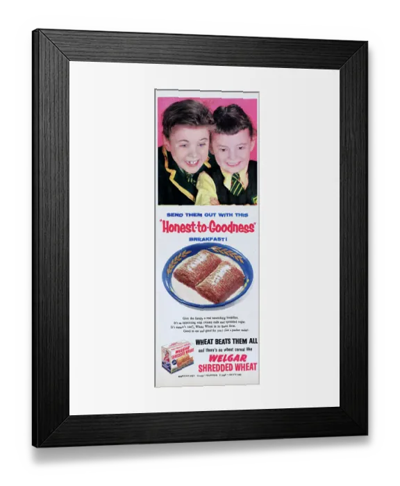 Framed Print : Shredded Wheat Framed Print : Shredded Wheat