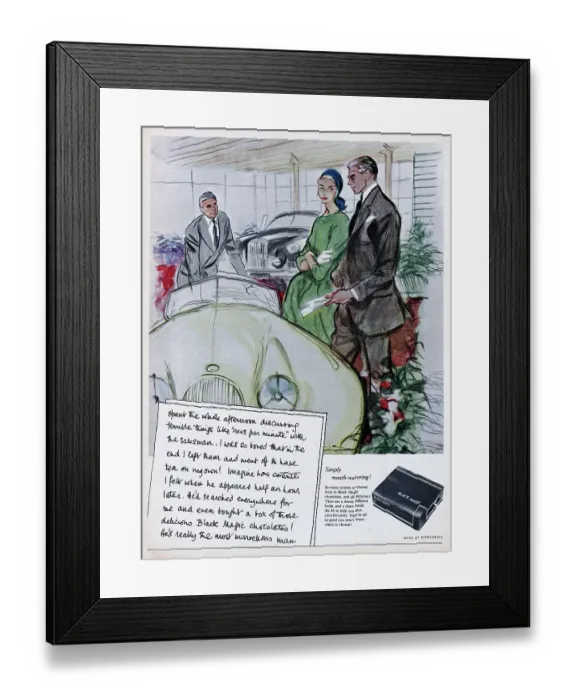 Framed Print : Black Magic Chocolates Framed Print : Black Magic Chocolates