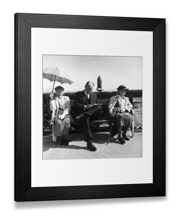 Framed Print : Journalist And Widows