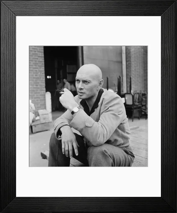 Framed Print : Brynner At Elstree Framed Print : Brynner At Elstree