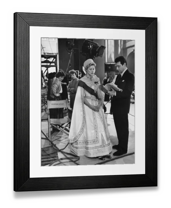 Framed Print : Bergman In Anastasia Framed Print : Bergman In Anastasia
