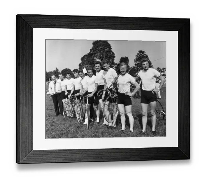 Framed Print : Olympic Cycling Team Framed Print : Olympic Cycling Team