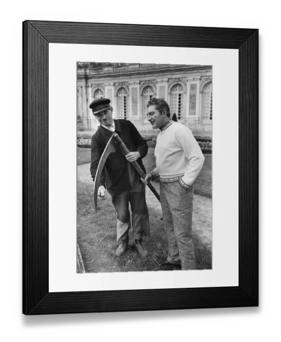 Framed Print : Liberace In Paris