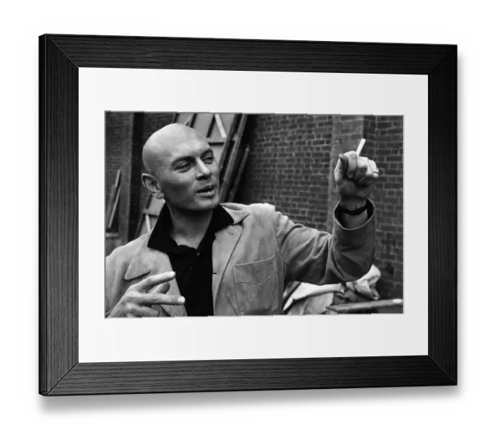 Framed Print : Yul Brynner Framed Print : Yul Brynner
