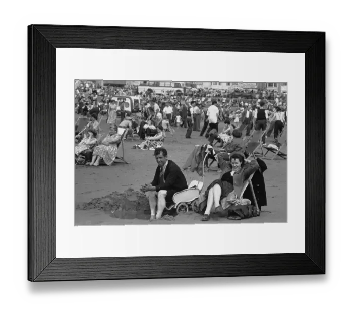 Framed Print : Pleasure Beach Framed Print : Pleasure Beach