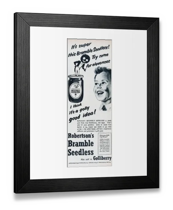 Framed Print : Robertson's Bramble Seedless Framed Print : Robertson's Bramble Seedless