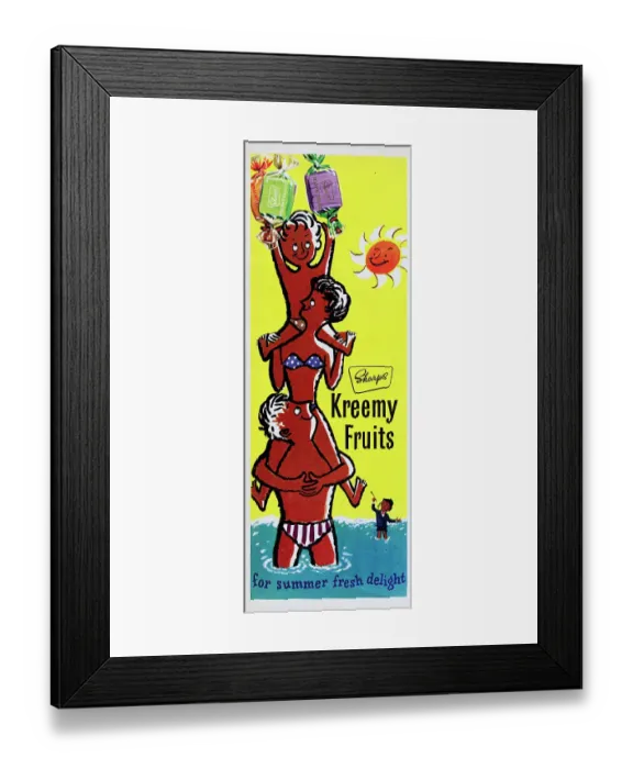 Framed Print : Sharps Kreemy Fruits Framed Print : Sharps Kreemy Fruits