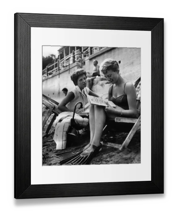 Framed Print : Snorkling Woman