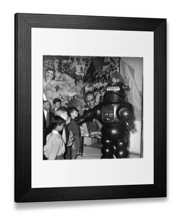Framed Print : Robbie The Robot Framed Print : Robbie The Robot