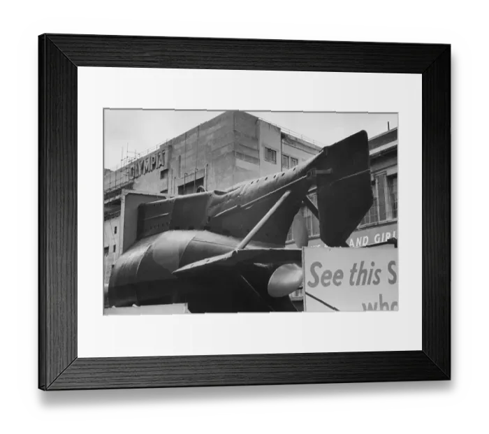 Framed Print : Midget Submarine