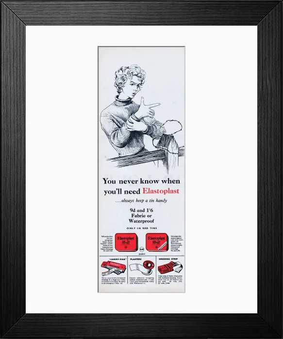Framed Print : Elastoplast Framed Print : Elastoplast
