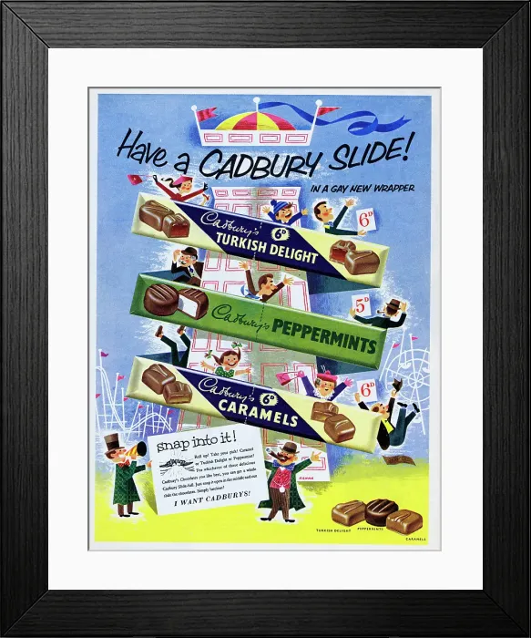 Framed Print : Have a Cadbury Slide! Framed Print : Have a Cadbury Slide!