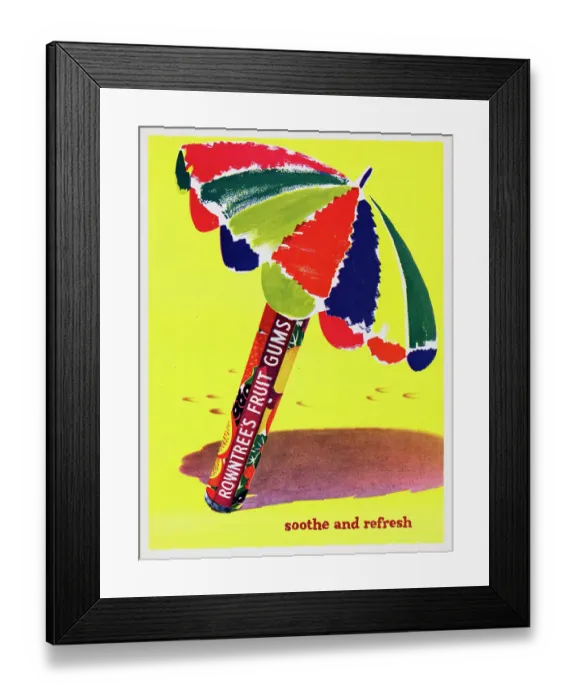 Framed Print : Rowntree's Fruit Gums Framed Print : Rowntree's Fruit Gums