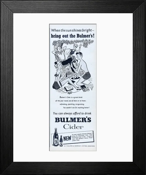 Framed Print : Bulmers Cider Framed Print : Bulmers Cider