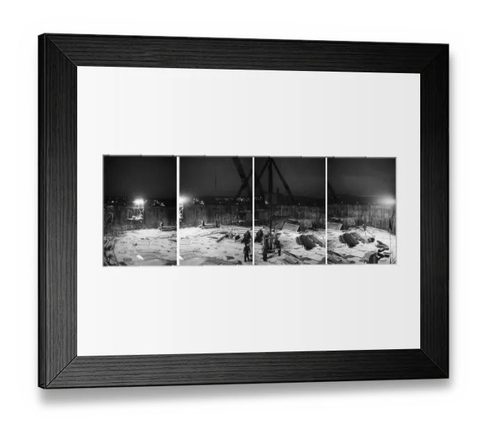 Framed Print : Dounreay Builders