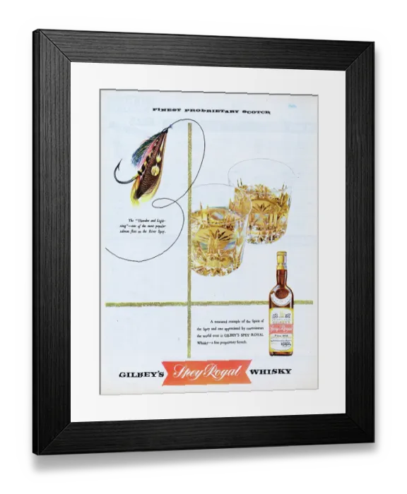 Framed Print : Spey Royal Whisky