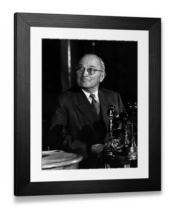 Framed Print : Harry Truman Framed Print : Harry Truman