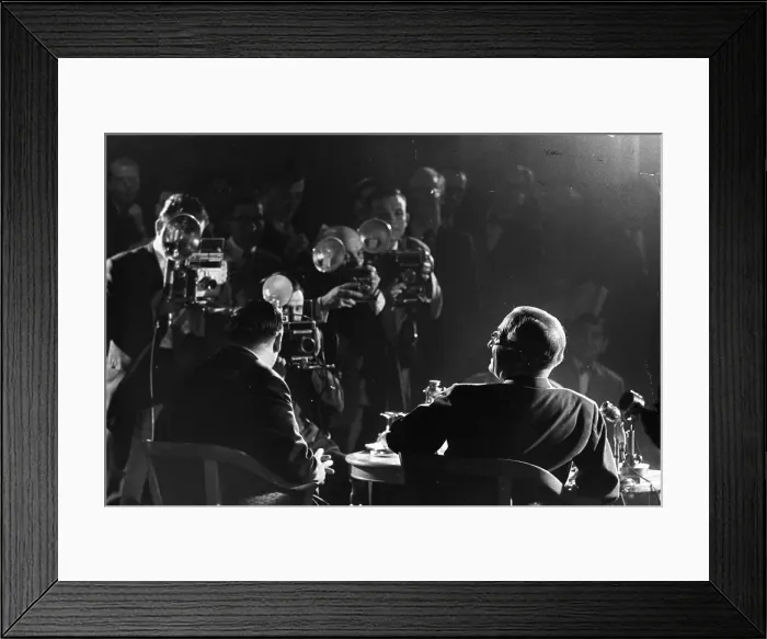 Framed Print : Truman In London Framed Print : Truman In London