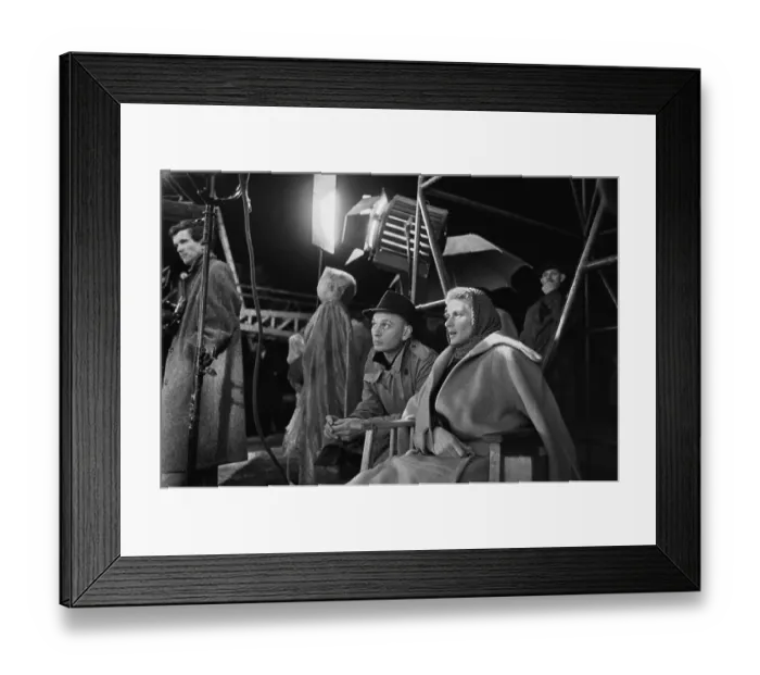 Framed Print : On The Set Of Anastasia Framed Print : On The Set Of Anastasia