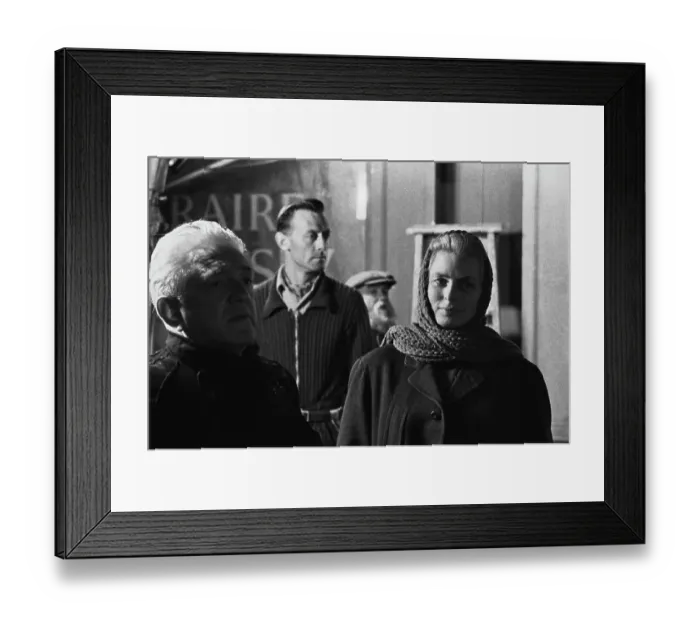 Framed Print : Litvak And Bergman At Elstree