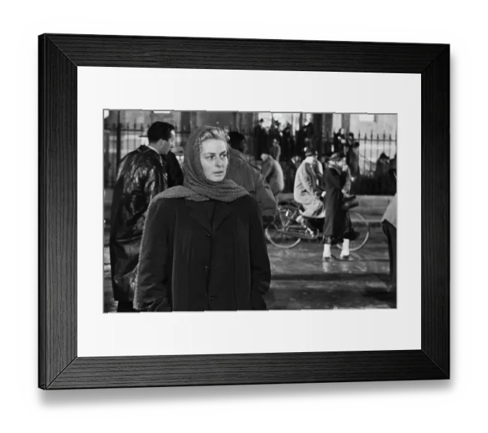 Framed Print : Ingrid Bergman Filming Anastasia Framed Print : Ingrid Bergman Filming Anastasia