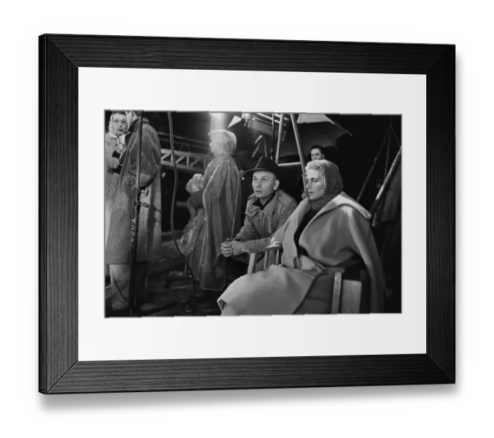 Framed Print : On The Set Of Anastasia Framed Print : On The Set Of Anastasia