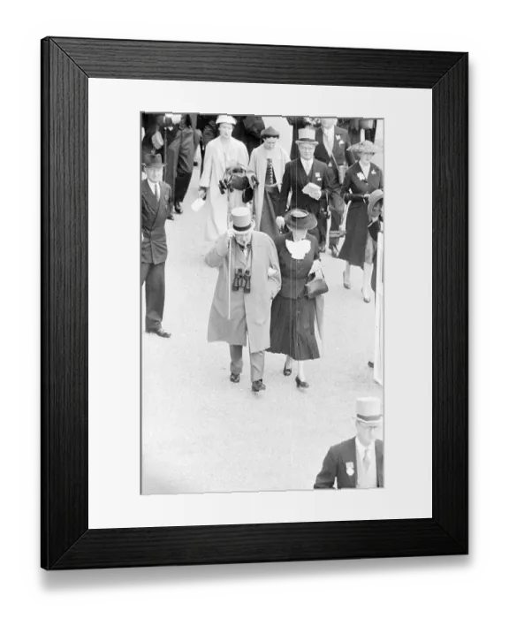 Framed Print : Churchills At Ascot Framed Print : Churchills At Ascot