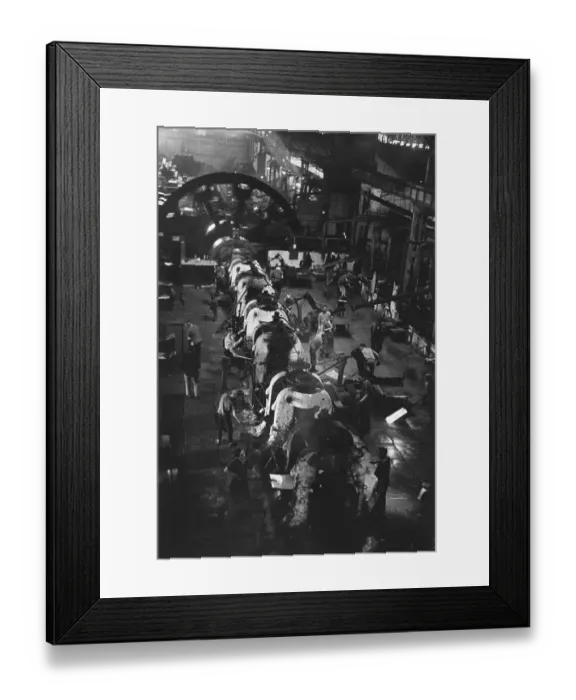 Framed Print : Pre-Automation Framed Print : Pre-Automation