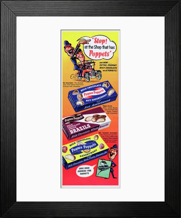 Framed Print : Stop At The Shop That Has Poppets Framed Print : Stop At The Shop That Has Poppets