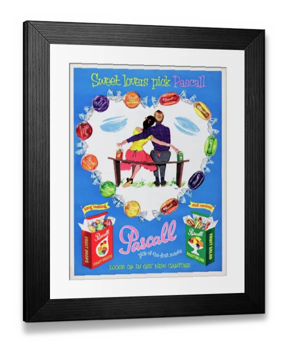 Framed Print : Pascall Fruit Sweets Framed Print : Pascall Fruit Sweets