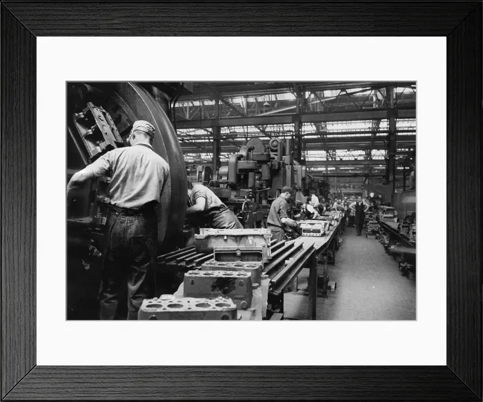 Framed Print : Ford Factory Framed Print : Ford Factory