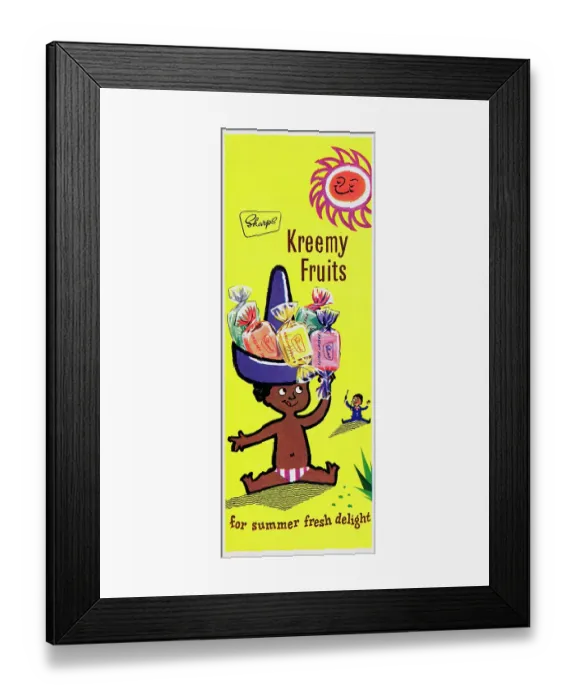 Framed Print : Sharps Kreemy Fruits Framed Print : Sharps Kreemy Fruits